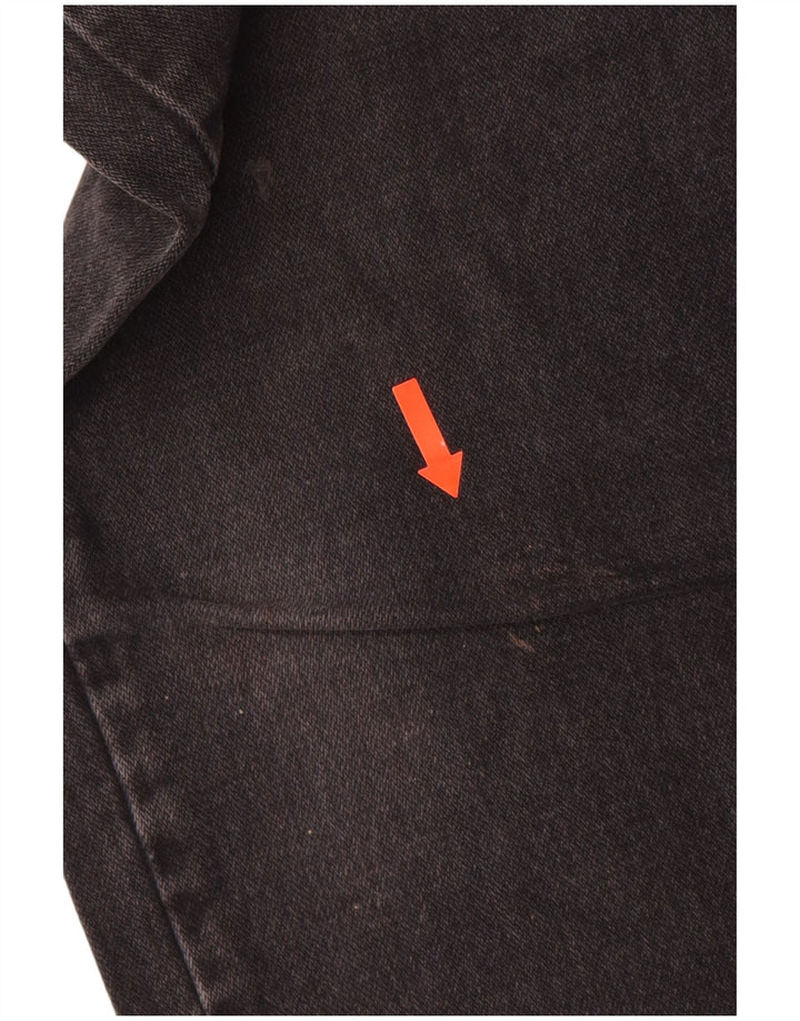 Calça jeans reta Dakota masculina GAS W34 L32 algodão preto