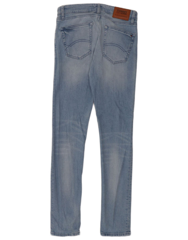 Jeans Tommy Hilfiger feminino slim tapered W29 L32 algodão azul