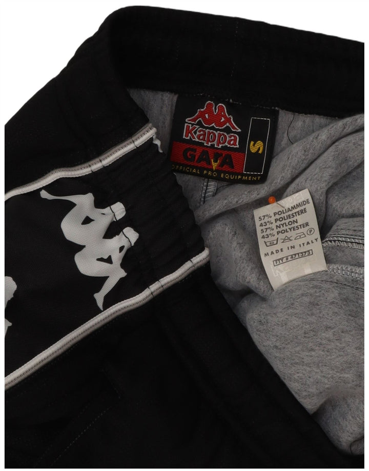 Calça de treino masculina KAPPA Gara Joggers pequeno bloco colorido preto
