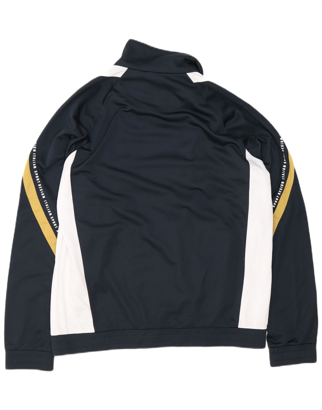 Lotto Mens Graphic Tracksuit Top Jacket 2XL Azul marinho Colourblock Poliéster