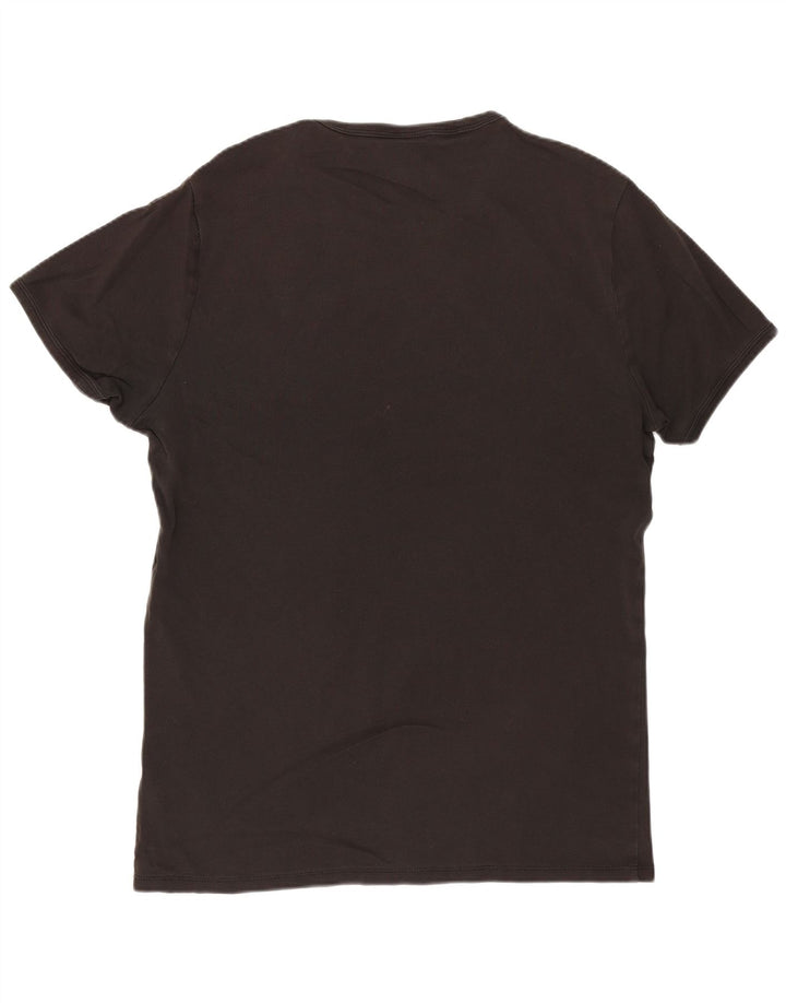 Camiseta masculina G-STAR grande algodão preto