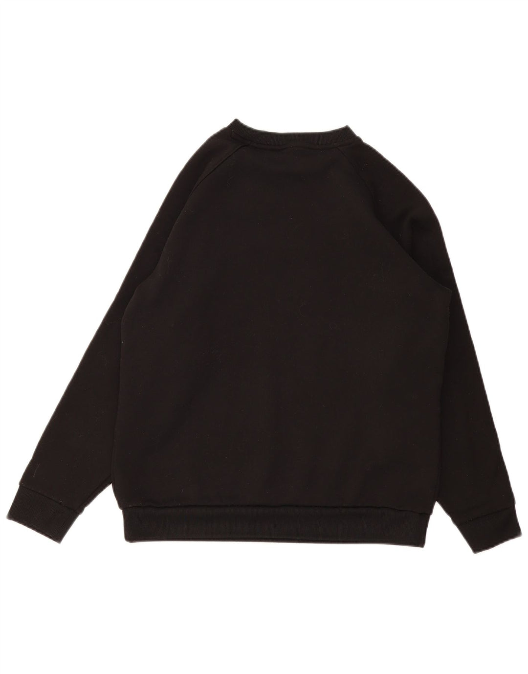 Tommy Hilfiger moletom gráfico feminino jumper UK 16 grande preto poliéster
