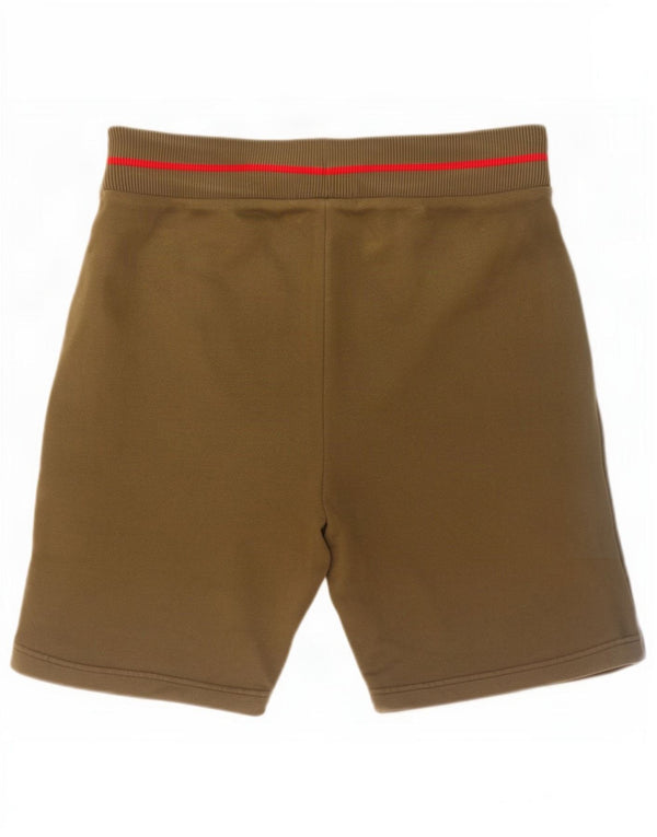 Tommy Hilfiger Mens Graphic Sport Shorts Médio Algodão Cáqui