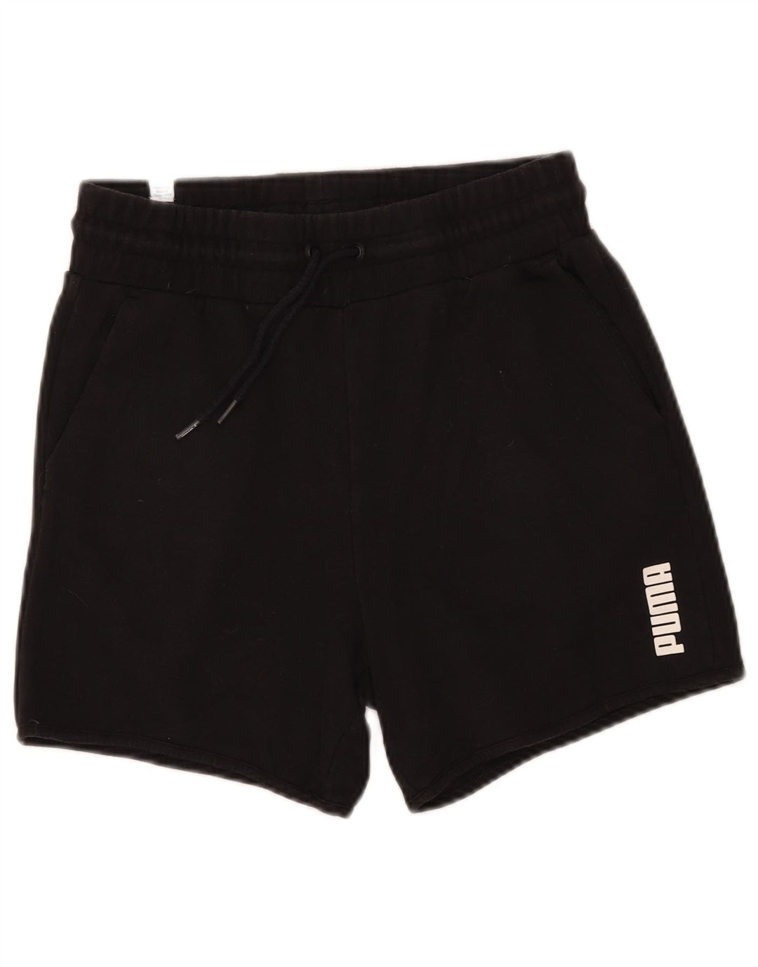Shorts esportivos masculinos PUMA pequenos pretos