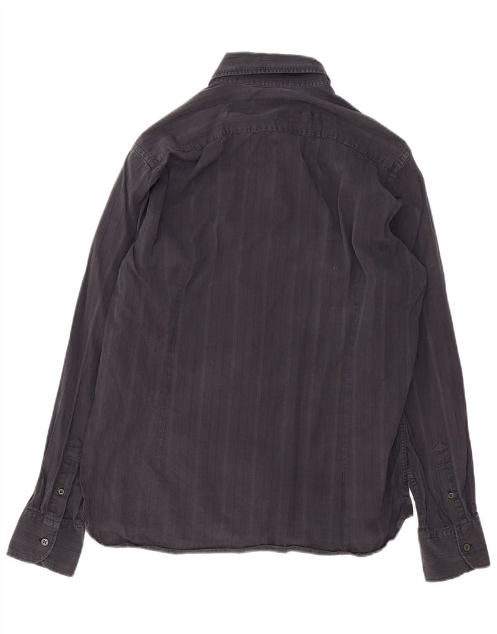 Camisa masculina TED BAKER tamanho 4 listra preta grande