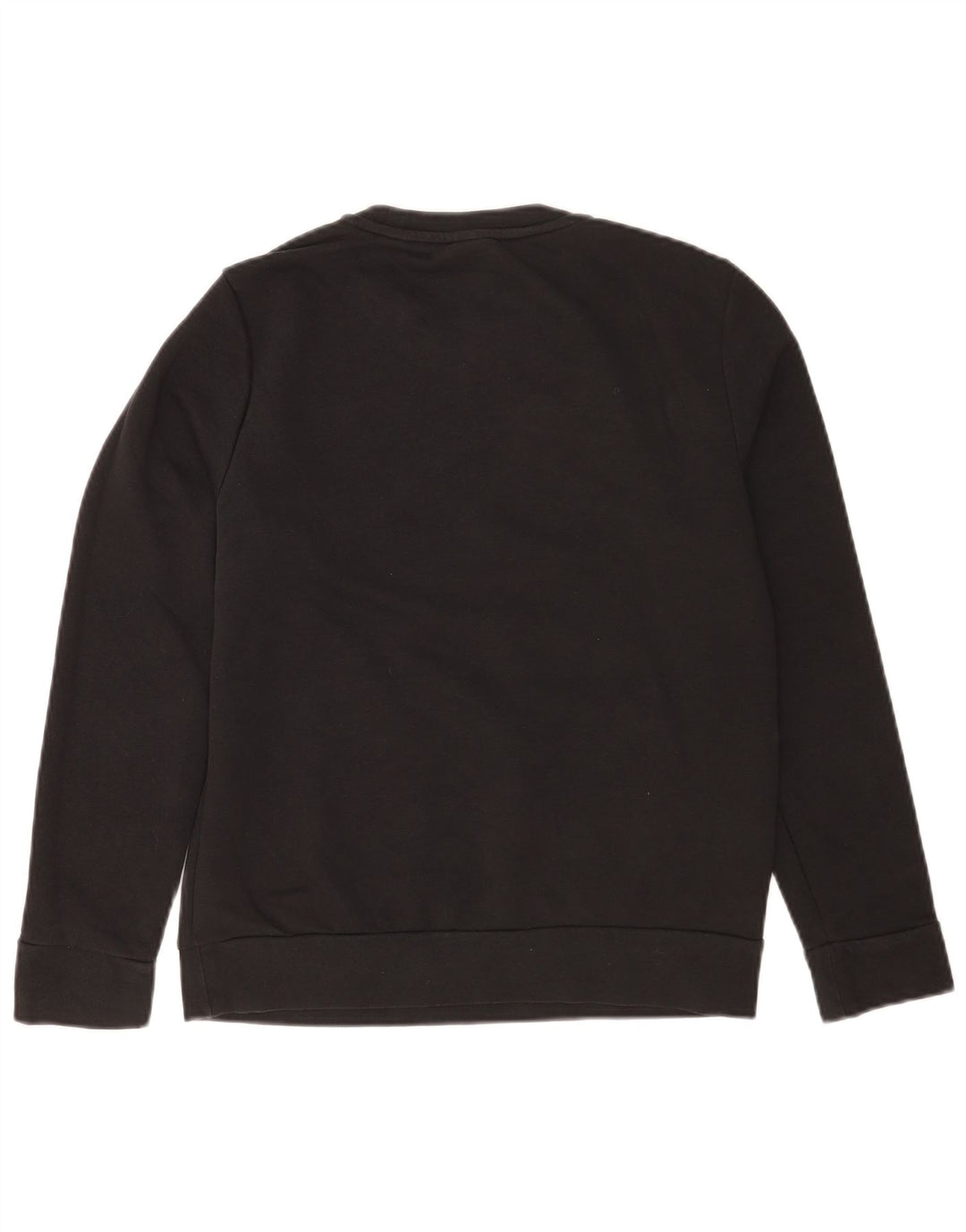 Adidas feminino gráfico regular ajuste moletom jumper reino unido 12/14 médio preto
