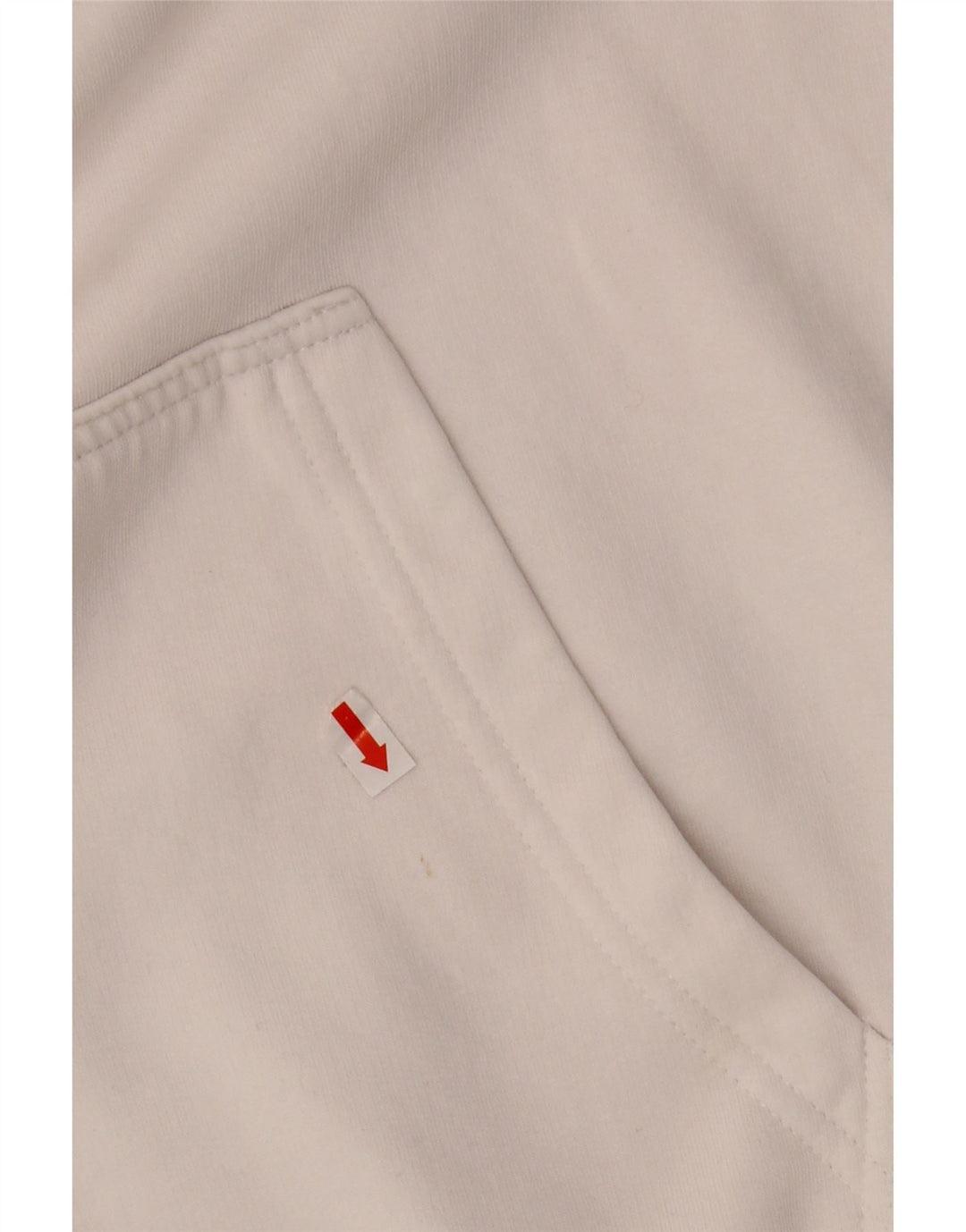 KARL KANI Suéter masculino com capuz gráfico solto e pequeno algodão branco