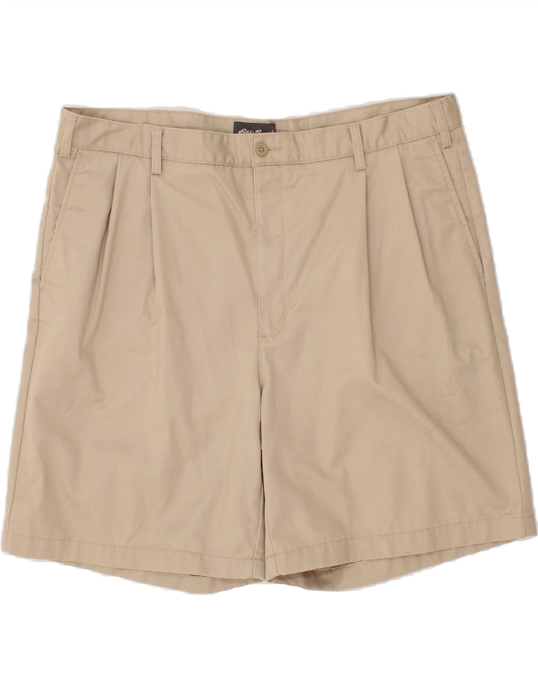 EDDIE BAUER Mens Pegged Chino Shorts W42 2XL Beige Cotton Vintage Eddie Bauer and Second-Hand Eddie Bauer from Messina Hembry 