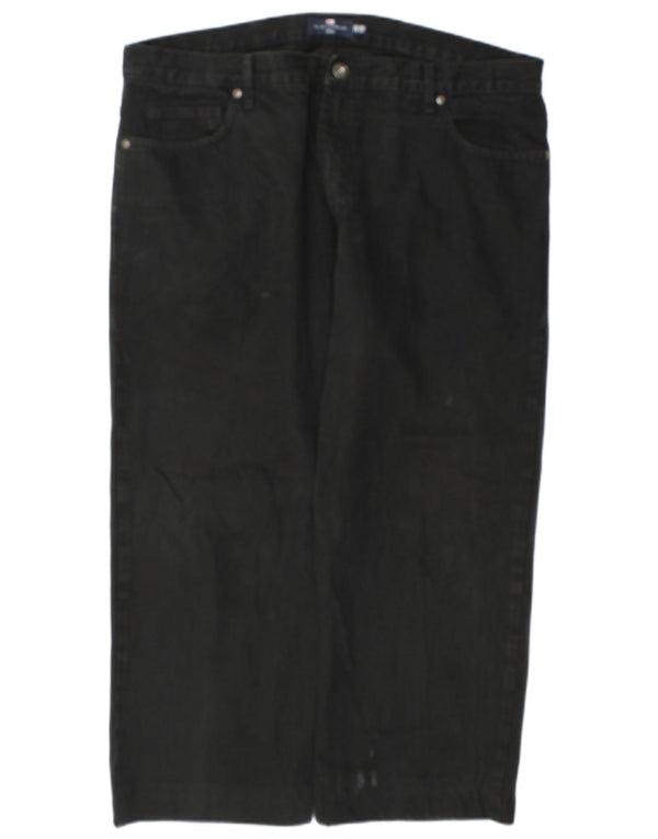 Marks & Spencer Mens Straight Jeans W40 L24 Grey Cotton