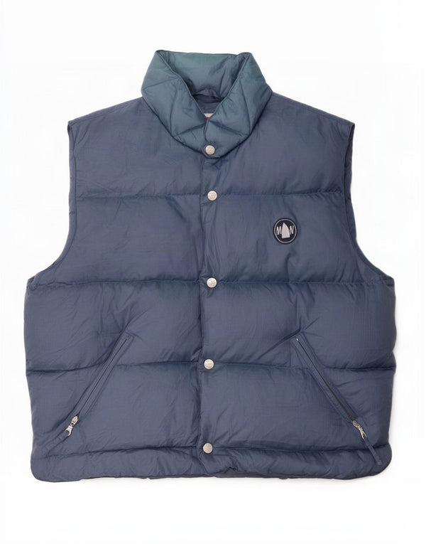 Colete acolchoado masculino Murphy & Nye UK 42 XL azul poliamida