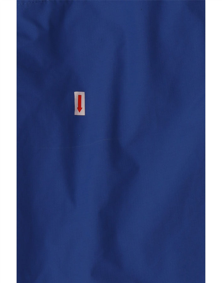Jaqueta corta-vento masculina SUPERDRY UK 40 grande azul nylon