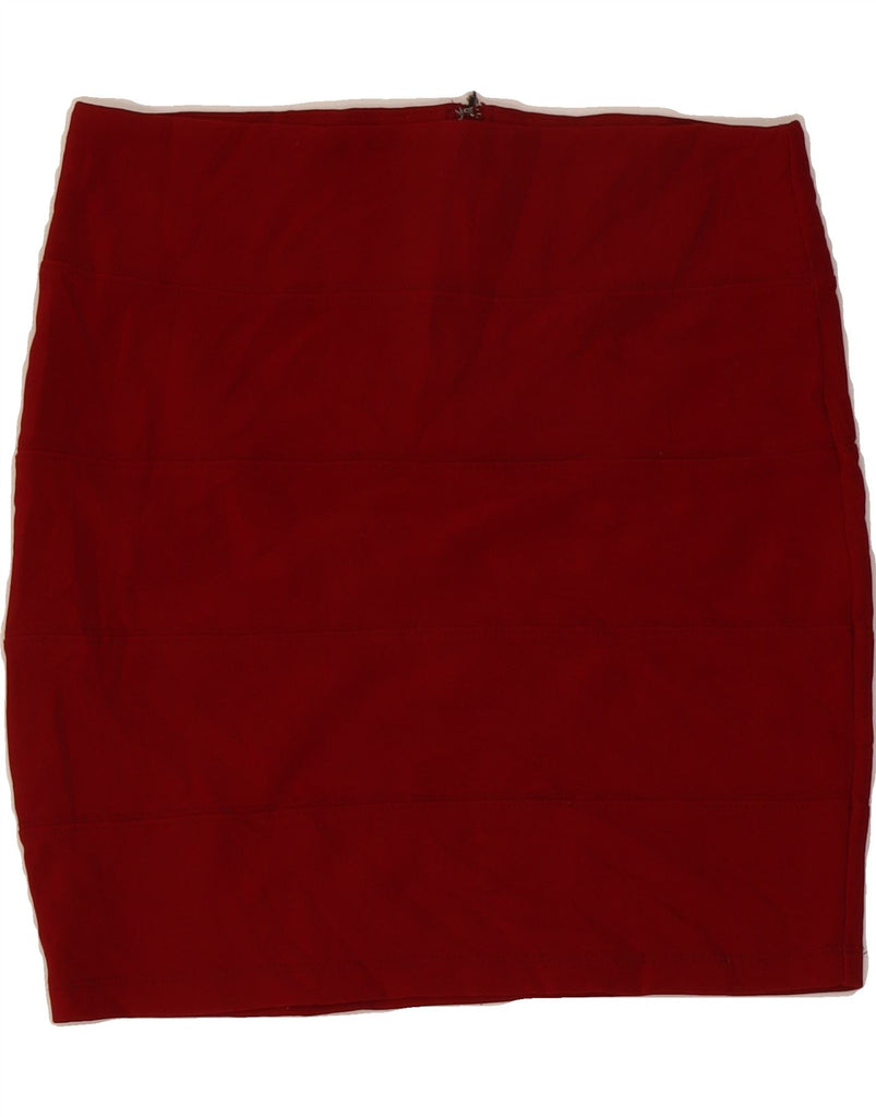 FOREVER 21 Womens Mini Skirt Large W32  Red Polyester Vintage Forever 21 and Second-Hand Forever 21 from Messina Hembry 