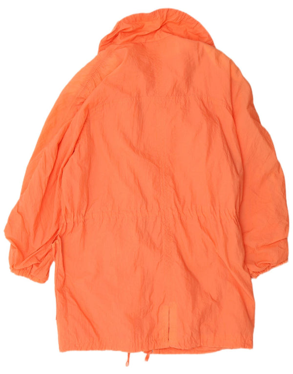 Capa de chuva feminina vintage UK 18 XL laranja