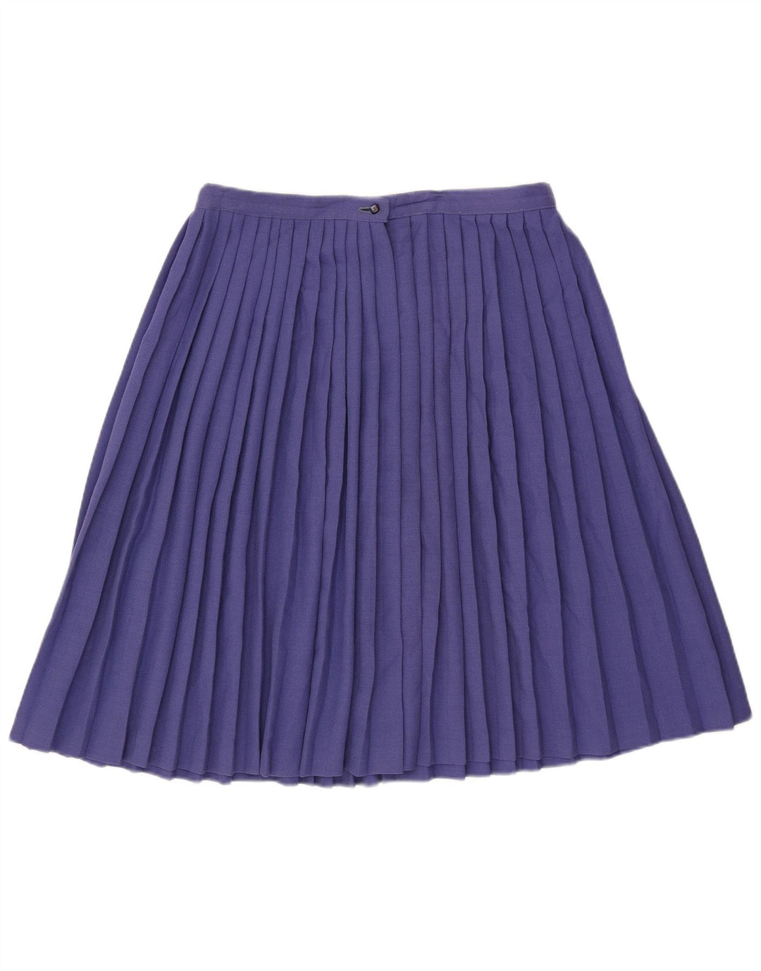 Saia plissada feminina vintage W32 grande roxa