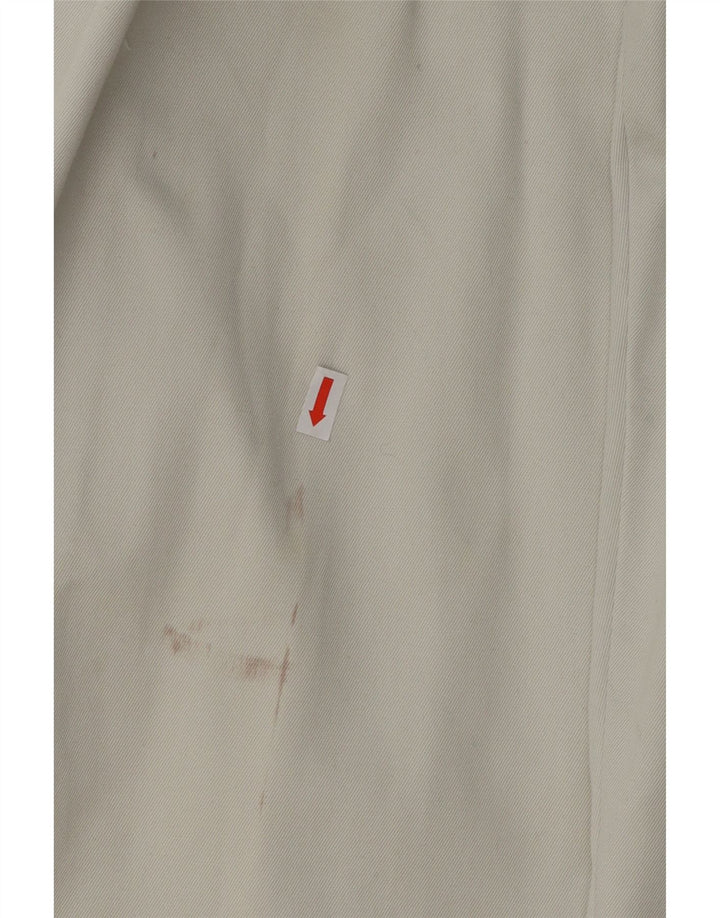 DOCKERS Calça masculina cáqui slim pegged Chino W40 L34 algodão bege