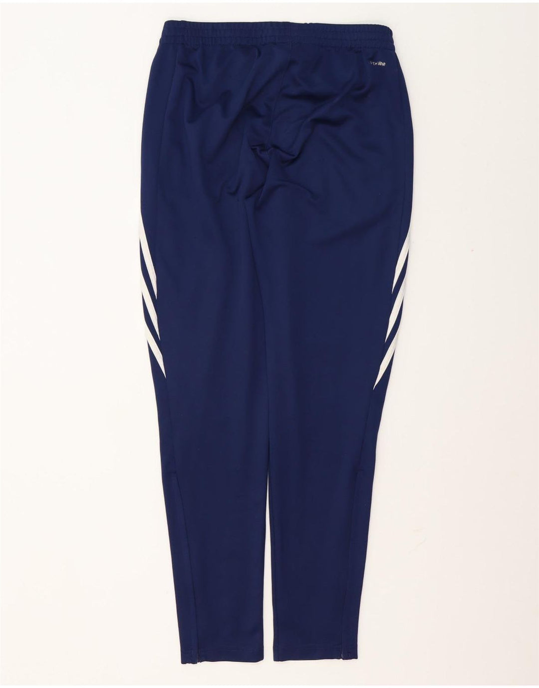 Calça de treino masculina Adidas Climalite médio azul marinho poliéster