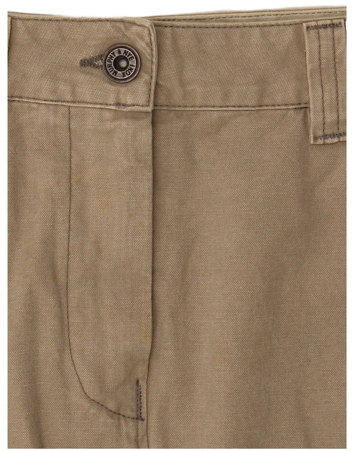 Saia midi feminina Murphy & Nye W28 médio cáqui