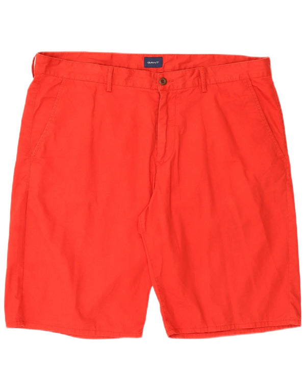 Gant Mens Chino Shorts W38 XL Algodão Vermelho