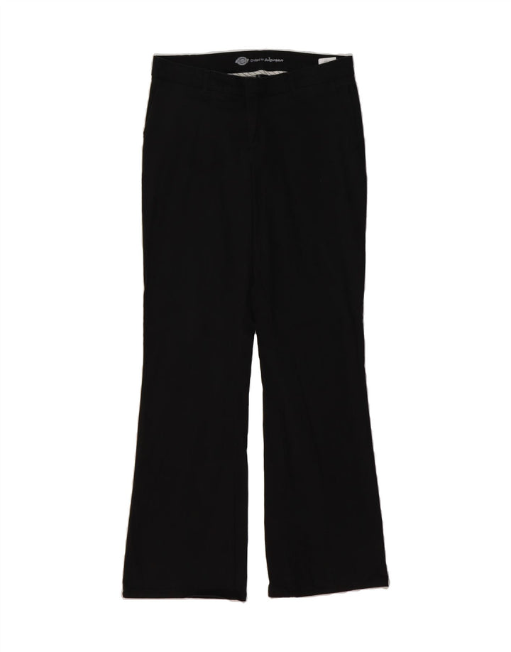 DICKIES Womens Bootcut Chino Trousers US 10 W34 L33 Black Cotton Vintage Dickies and Second-Hand Dickies from Messina Hembry 