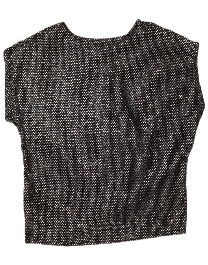 Blusa feminina OASIS UK 14 poliamida preta média