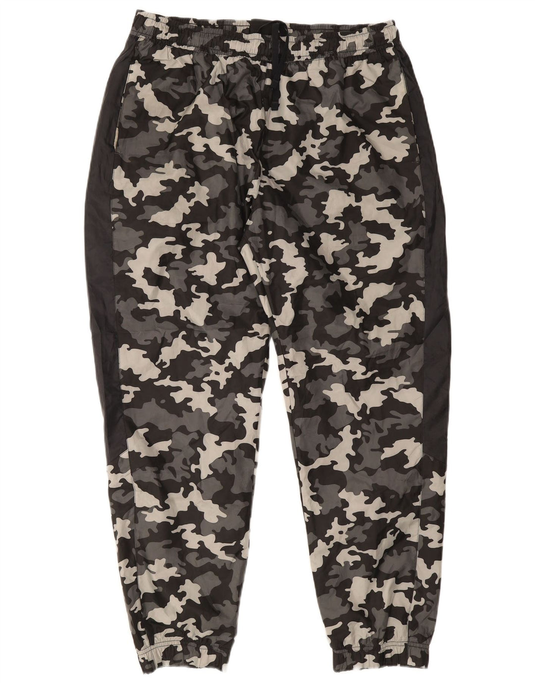 Calça de treino masculina NIKE Joggers XL cinza camuflagem poliéster