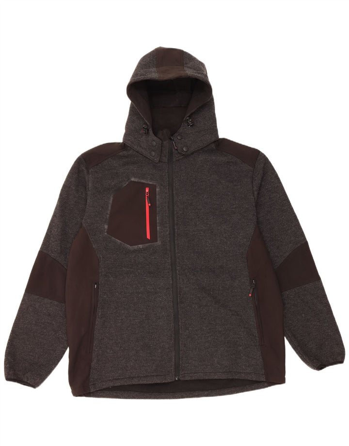 Jaqueta masculina com capuz MOUNTAIN WAREHOUSE 2XL cinza Colourblock