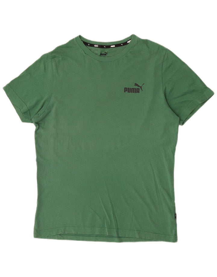 Puma Camiseta Masculina Top Verde Médio