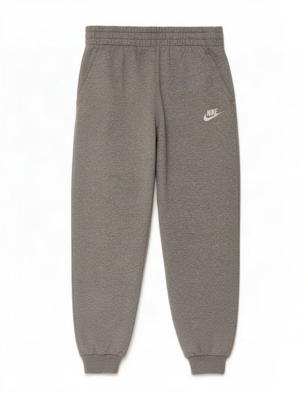 Nike Boys Tracksuit Trousers Joggers 10-11 Years Medium Grey Cotton