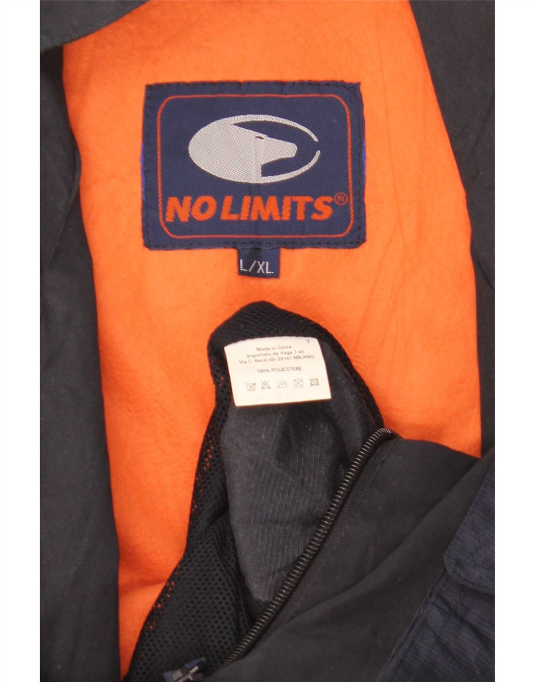 No Limits Masculino Utility Gilet UK 40 Grande Poliéster Azul Marinho