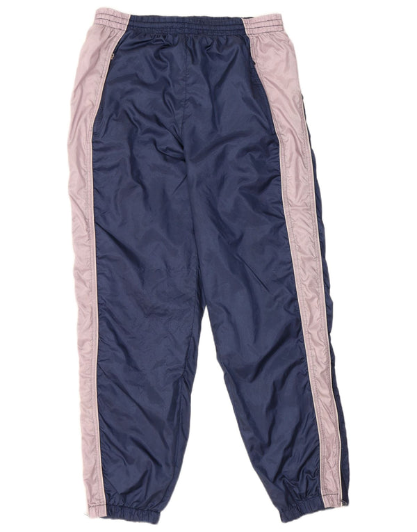 Calça de treino feminina ALEX Joggers UK 14 médio azul marinho colorblock