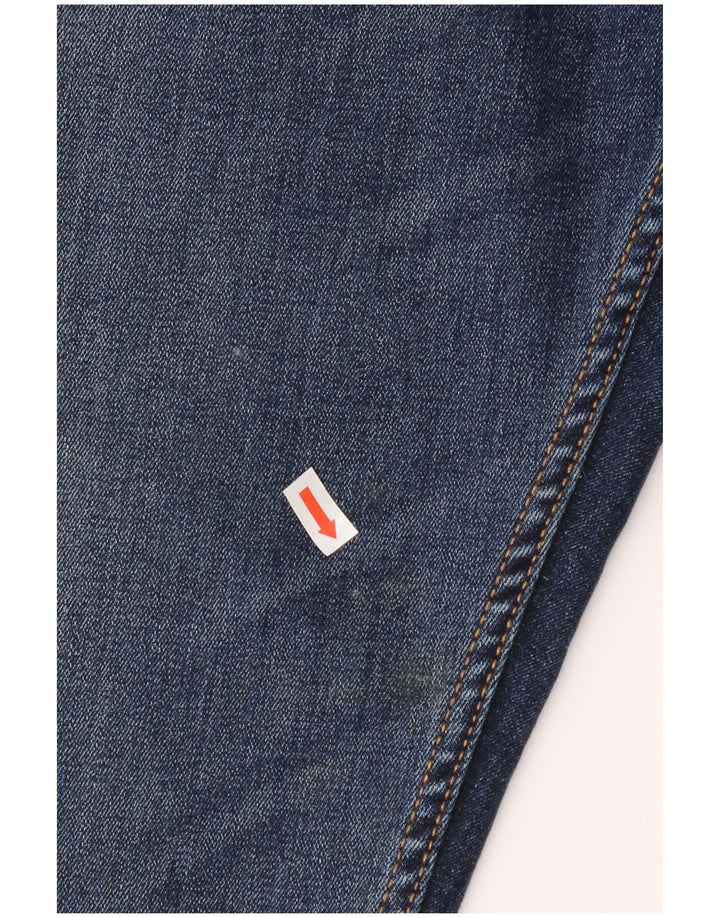 Levi's Masculino 502 Tapered Jeans W38 L34 Azul Algodão
