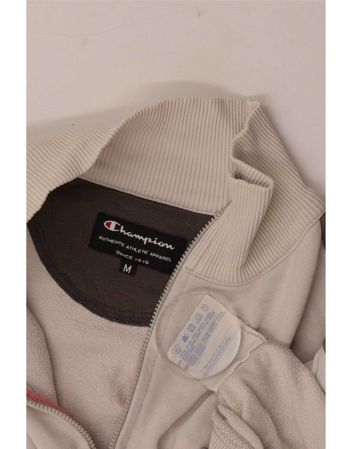 Jaqueta feminina Champion UK 12 Medium Off White Colourblock