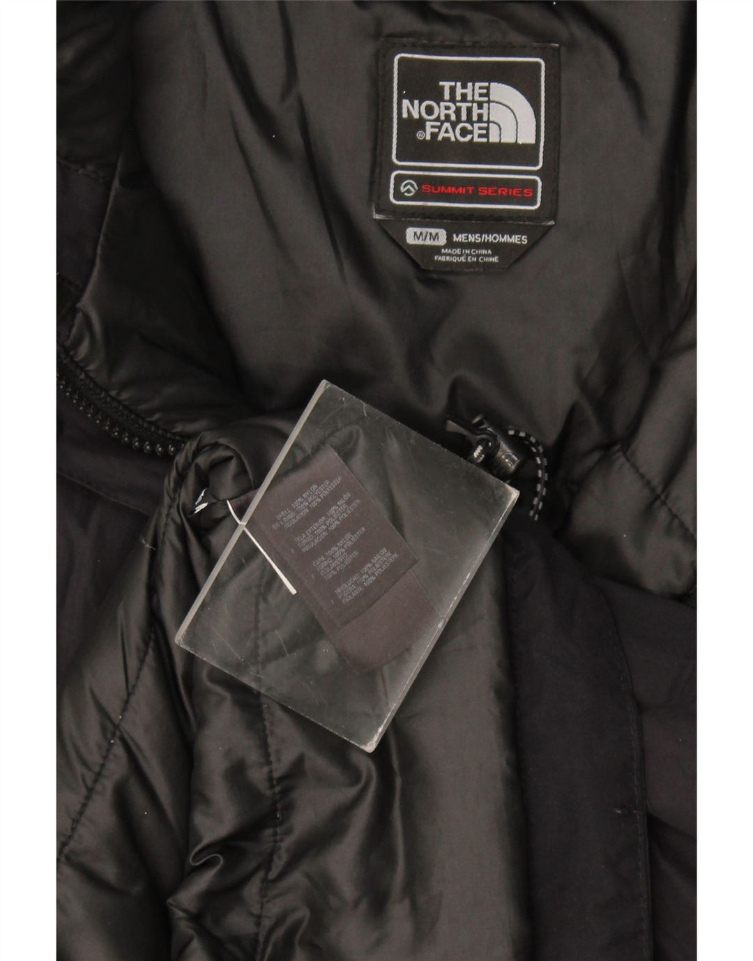 Jaqueta corta-vento masculina The North Face UK 38 médio preto nylon