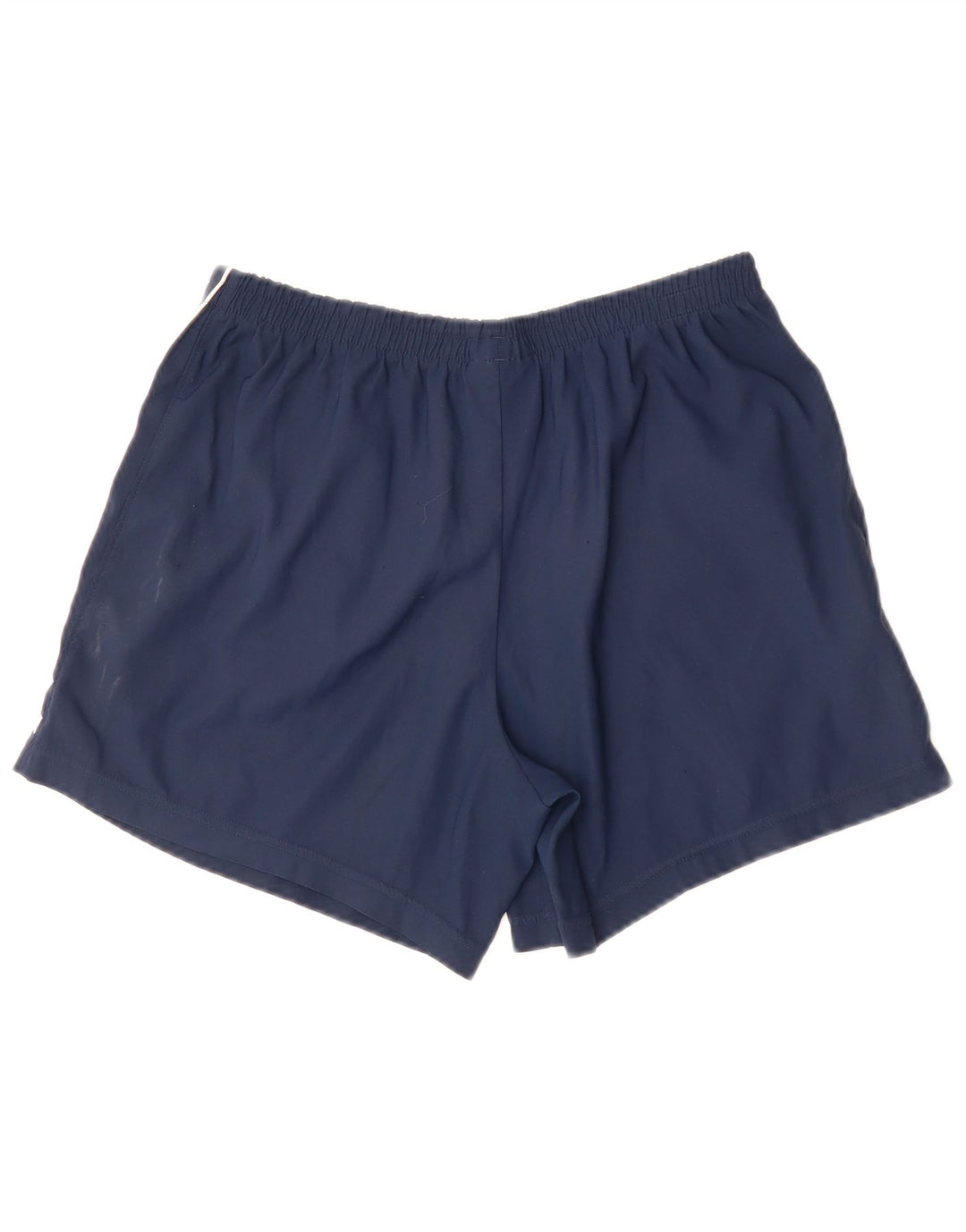 Shorts esportivos femininos REEBOK UK 12 poliéster azul marinho médio