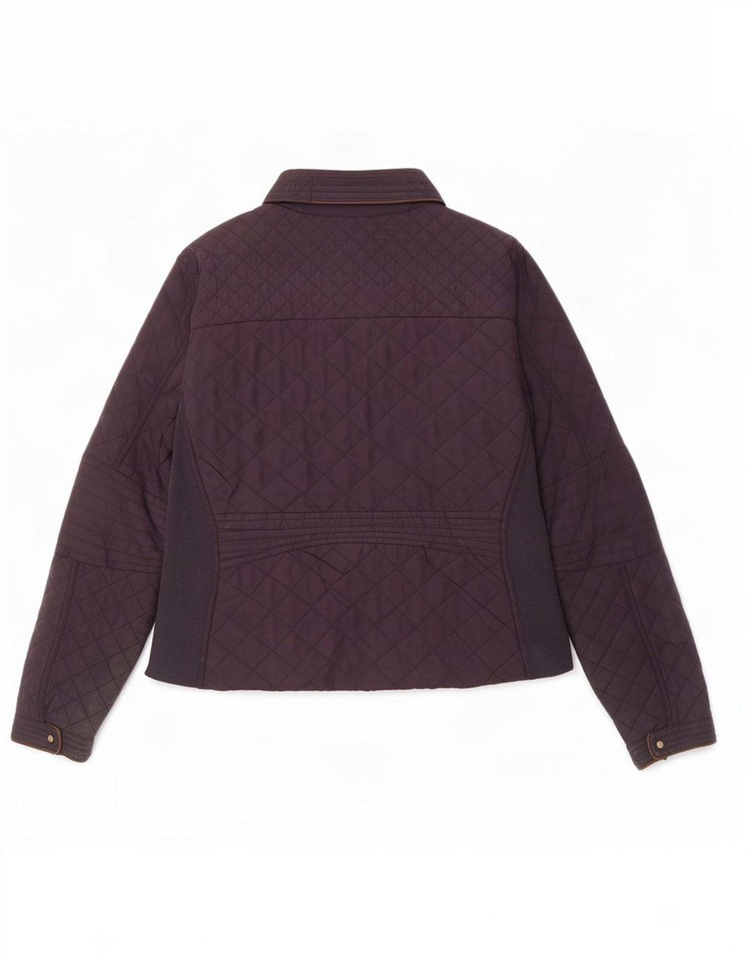 Jaqueta acolchoada feminina Zara UK 18 XL azul marinho