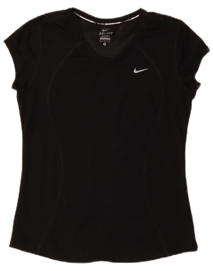 Camiseta Nike Feminina Dri Fit Top UK 12 Médio Preto