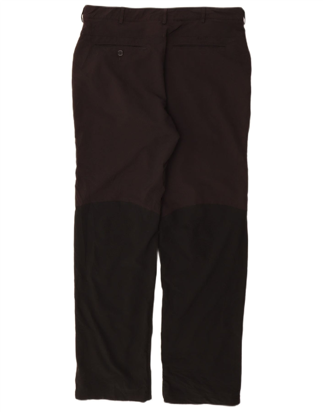 Calça casual reta masculina NIKE W34 L32 poliéster preto