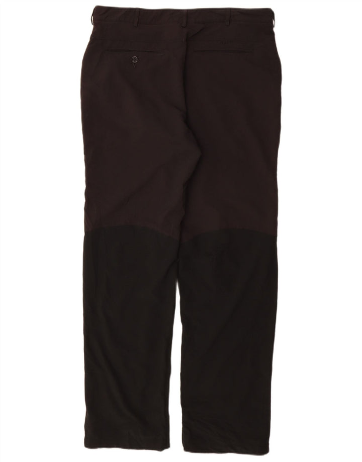 Calça casual reta masculina NIKE W34 L32 poliéster preto
