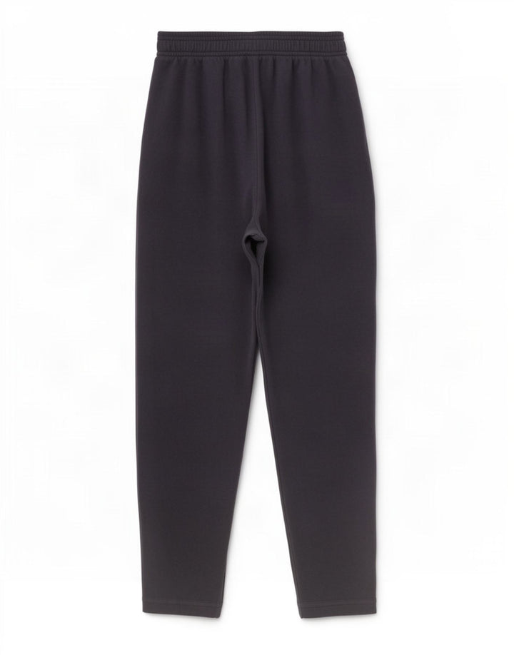 Calça de treino feminina Adidas UK 14 grande poliéster azul marinho