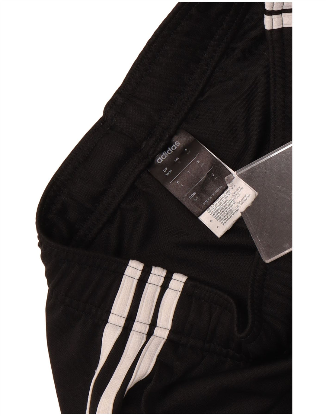 Calças de treino Adidas meninos 13-14 anos preto poliéster