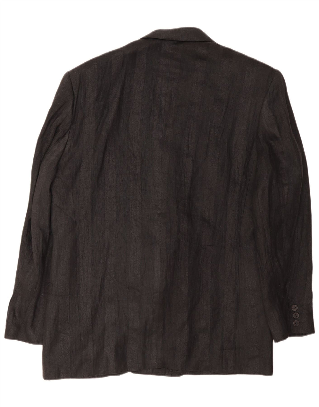 Umberto Ginocchietti Jaqueta blazer masculina com peito duplo IT 52 XL preta