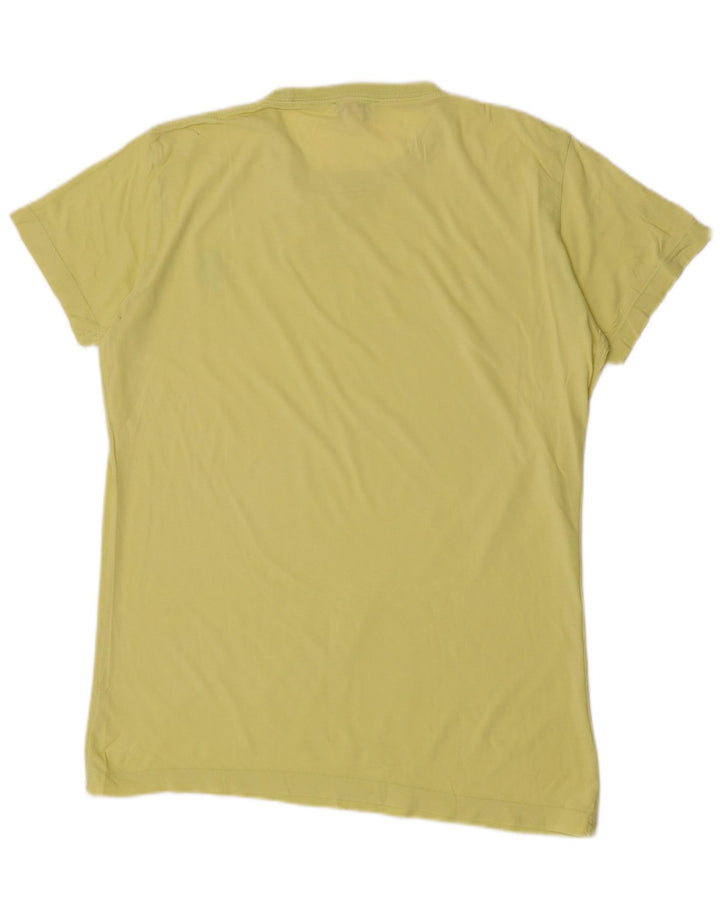 Diesel Mens Camiseta Top XL Amarelo