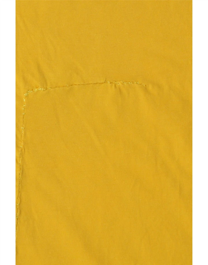 Camiseta masculina gráfica PUMA Top pequeno amarelo
