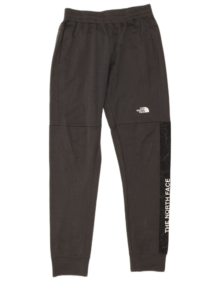 Calça esportiva masculina The North Face Graphic Joggers pequena xadrez cinza