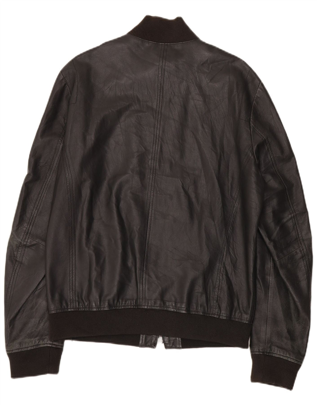 Jaqueta de couro masculina Zen IT 54 XL couro preto