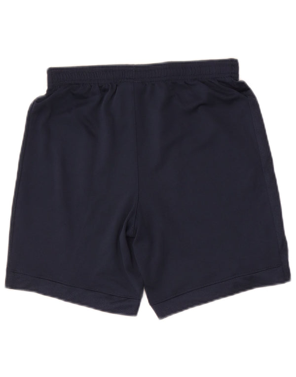 Shorts esportivos Nike Boys Dri Fit 10-11 anos médio azul marinho poliéster