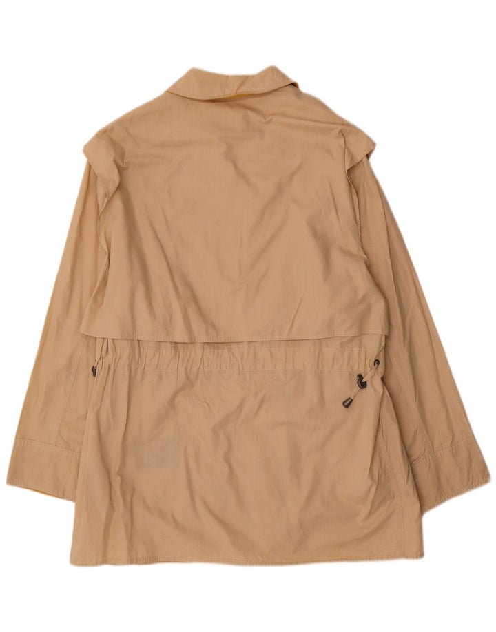 Trench Coat feminino vintage IT 46 grande algodão bege