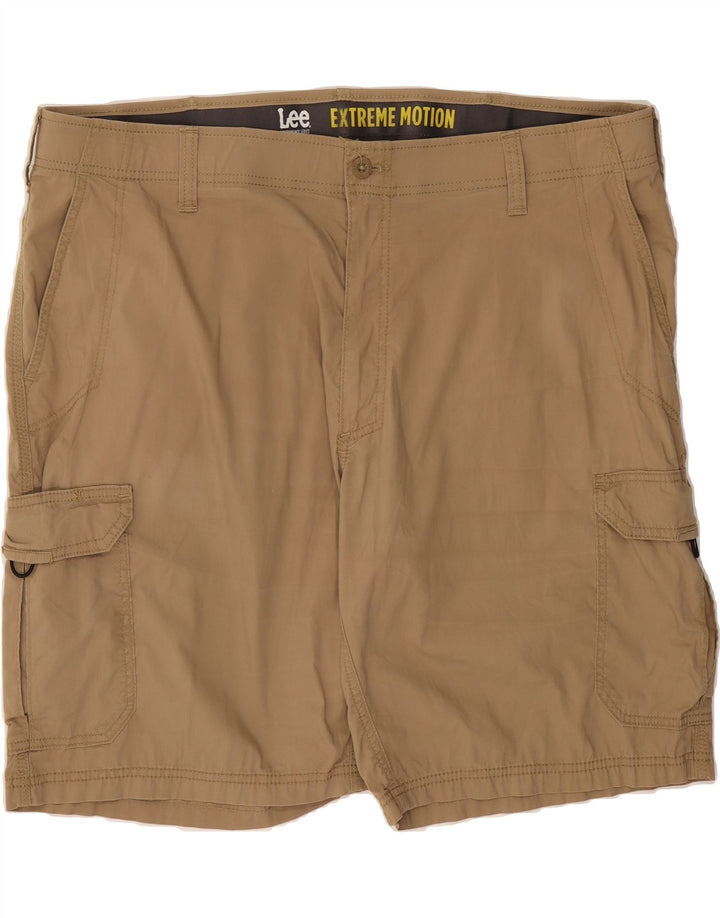 LEE Mens Cargo Shorts W44 2XL Beige Cotton Vintage Lee and Second-Hand Lee from Messina Hembry 