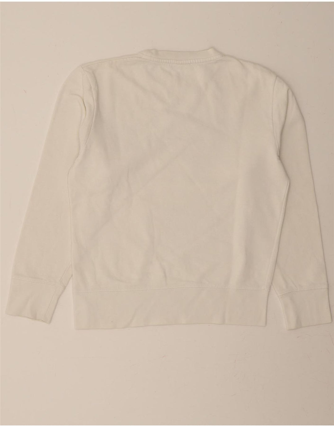 PICKWICK Mens Graphic Sweatshirt Jumper Small White Cotton Vintage Pickwick and Second-Hand Pickwick from Messina Hembry 