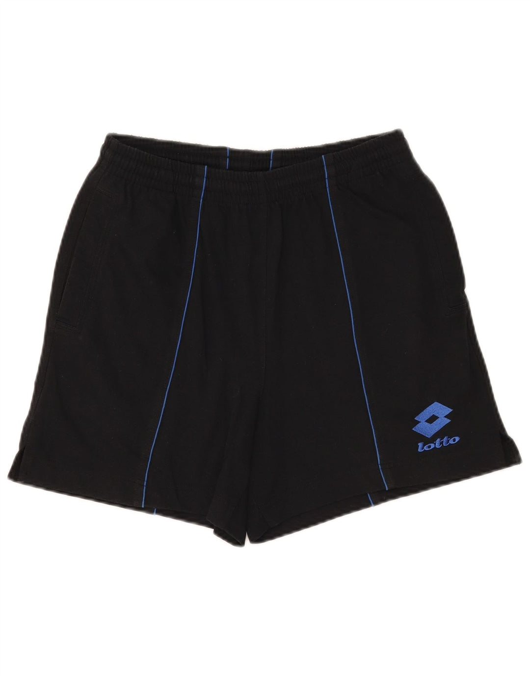 LOTTO Mens Sport Shorts UK 38/40 Poliéster Preto Médio